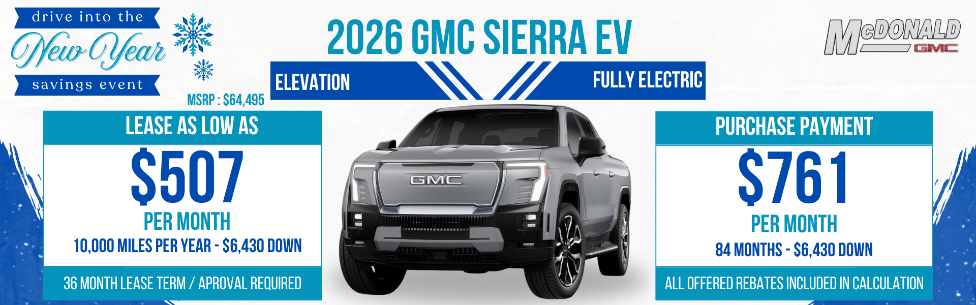2026 GMC SIERRA EV