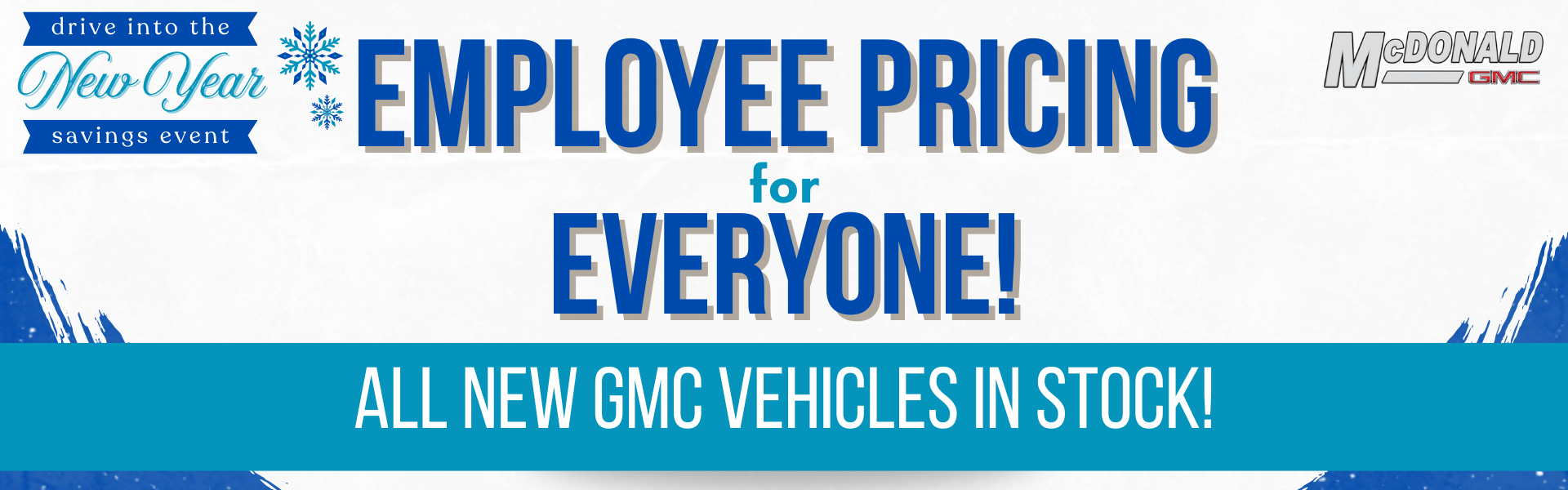 EMPLOYEE PRICING FOR EVERYONE!