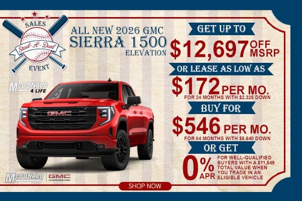 2026 GMC Sierra 1500 Elevation