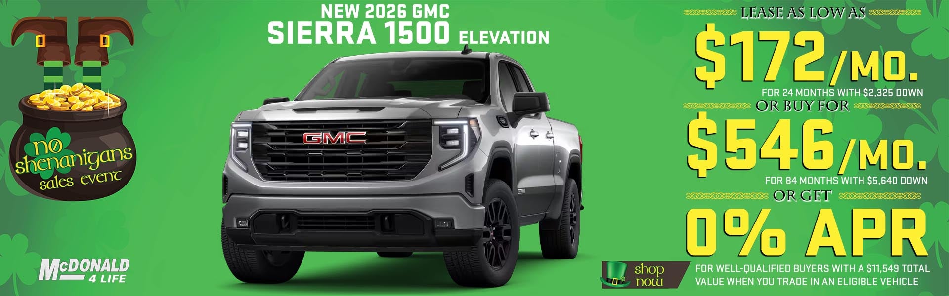 2026 GMC Sierra 1500 Elevation