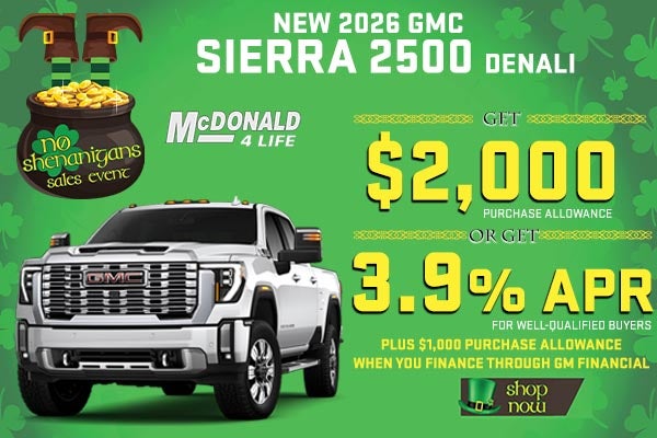 2026 GMC Sierra 2500 Denali