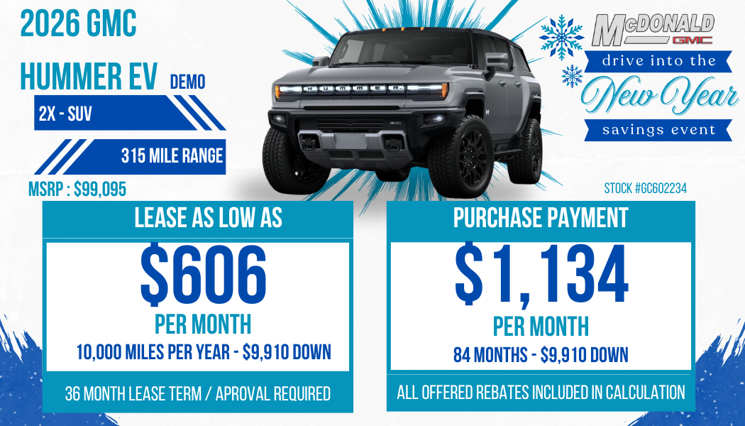 2026 GMC Hummer EV SUV