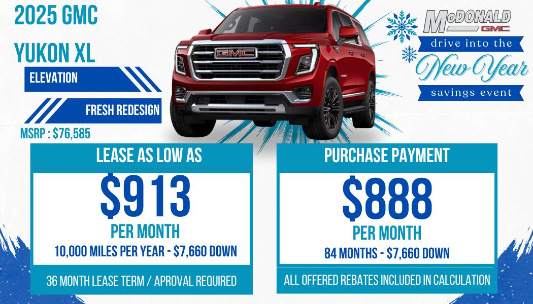2025 Yukon XL